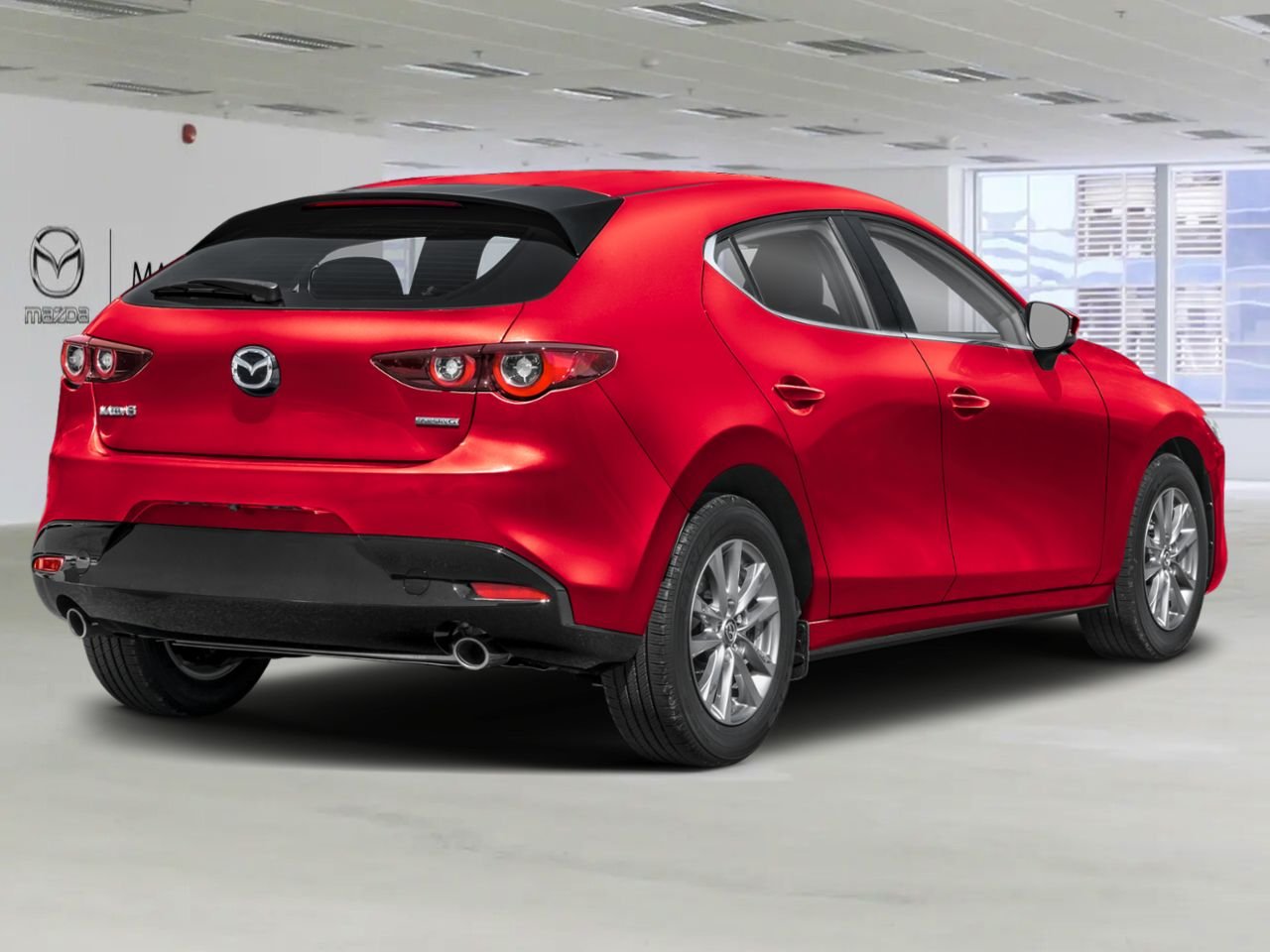 2026 MAZDA Mazda3 Sport GX TA BA Soul Red Crystal Metallic Saint-Jérôme - photo #1