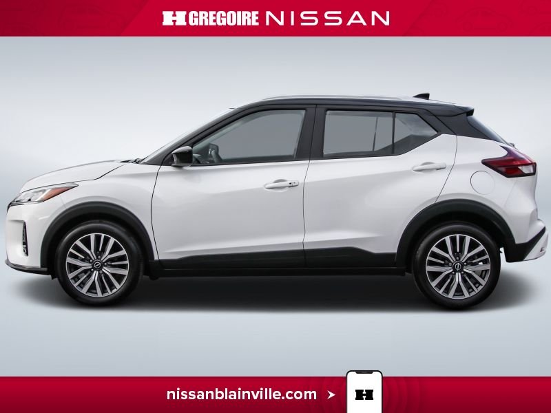 Nissan Kicks 2023 Blanc Laval - photo #4