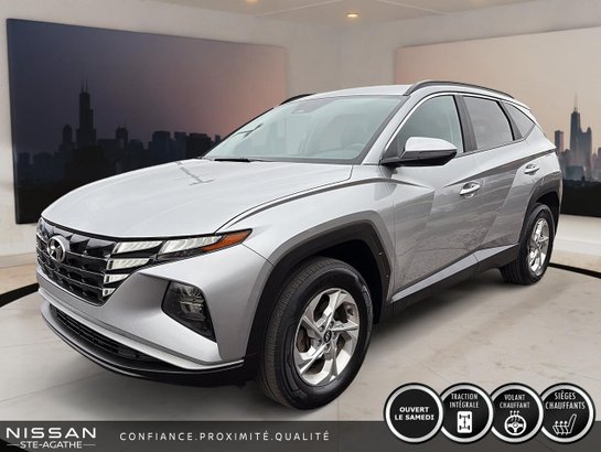 2023 Hyundai Tucson PREFERRED TI | 1 PROPRIÉTAIRE | VOLANT CHAUFFANT | DÉMARREUR À DISTANCE | CARPLAY Silver