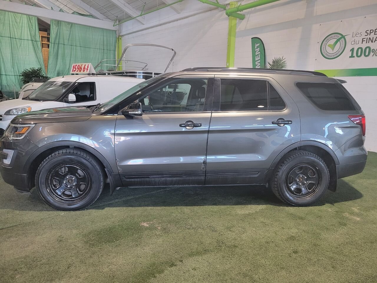 2017 Ford Explorer Grey  - photo #2
