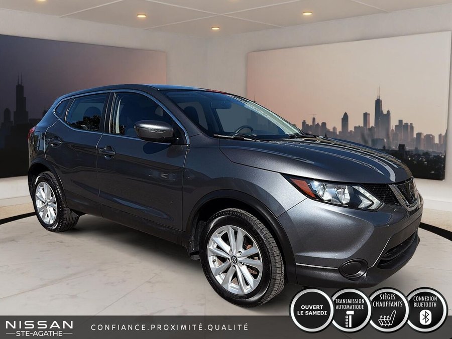 Nissan Qashqai S TI | AUTOMATIQUE | GROUPE COMMODITÉ | UN SEUL PROPRIÉTAIRE 2019 Gris
