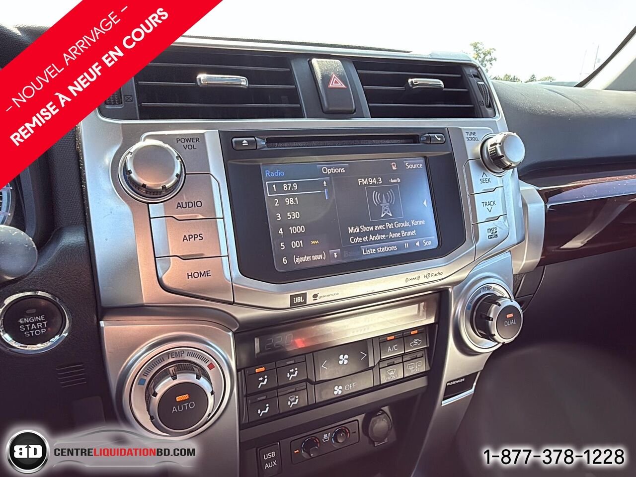 Toyota 4Runner 4RM 4 portes V6 SR5 | BD0393 2016 Noir Granby - photo #15