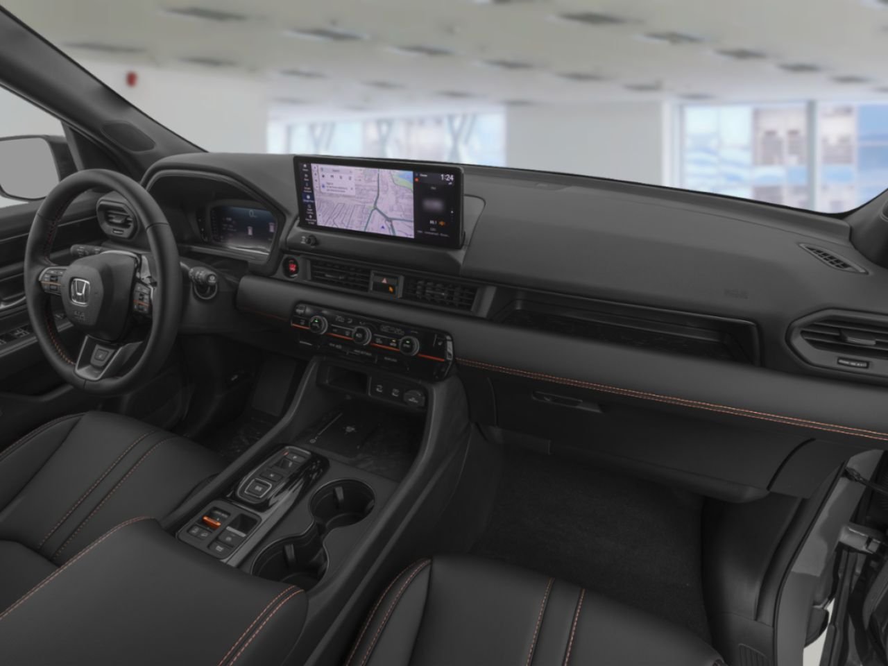 2026 Honda Pilot PILOT TRAILSPORT Crystal Black Pearl Matane - photo #3