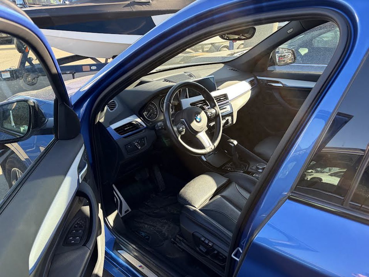 2018 BMW X1 xDrive28i Sports Activity Vehicle Blue Sherwood Park - photo #5