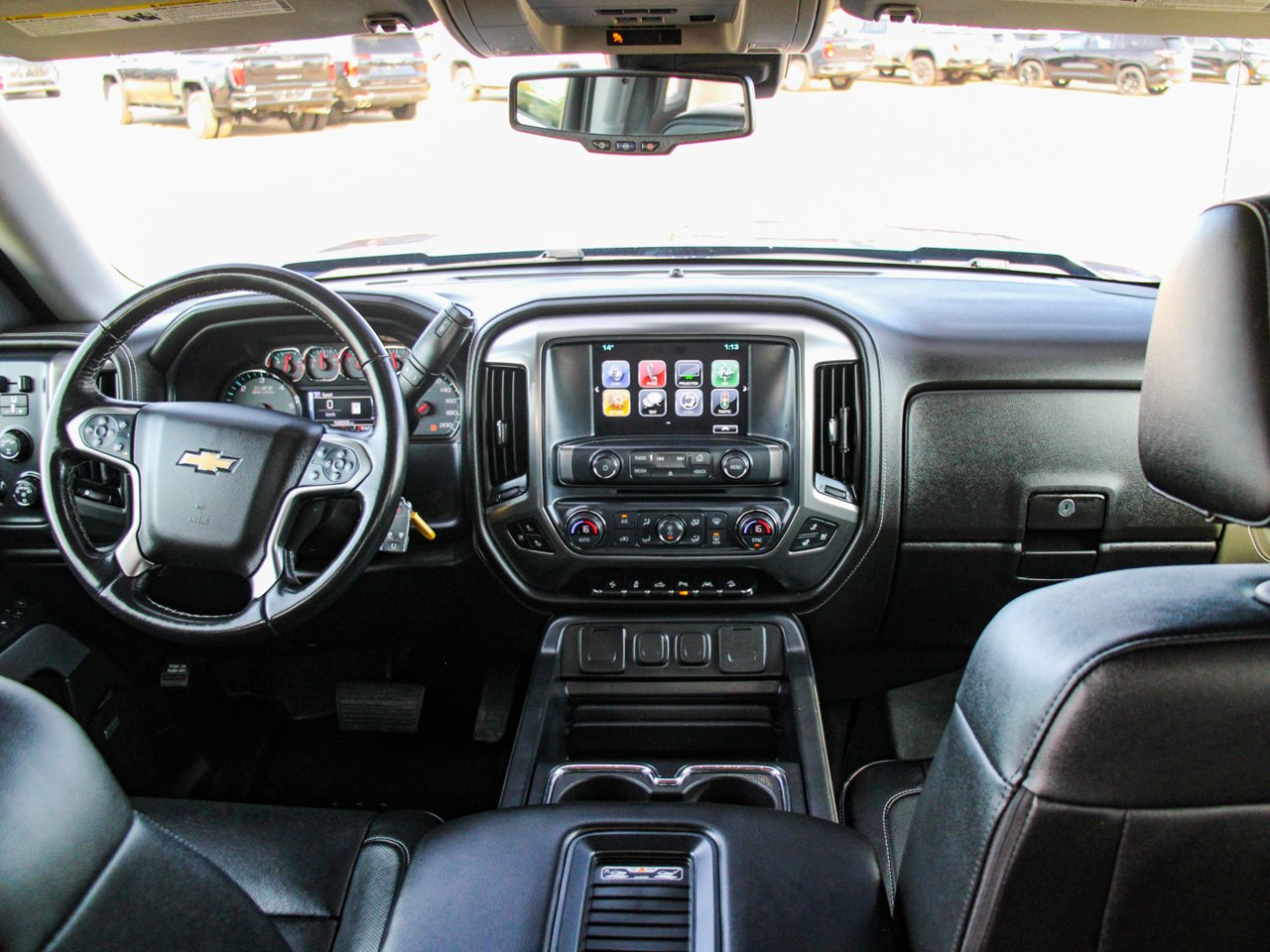 2018 Chevrolet Silverado 1500 4WD Crew Cab 143.5 LTZ w/2LZ Blue Sherwood Park - photo #31