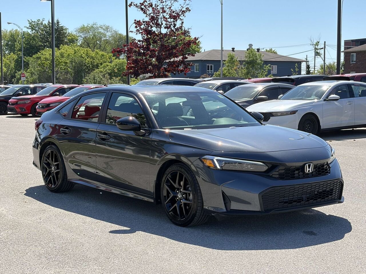 Honda Civic Sport 2026 Gris Gatineau - photo #6