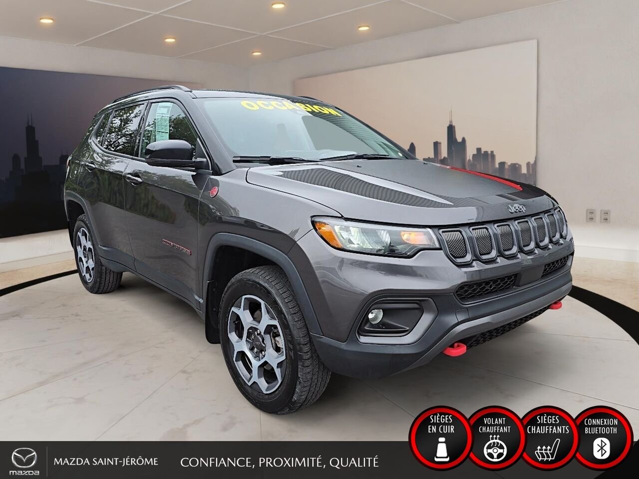 Jeep Compass 2022 Gris Saint-Jérôme - photo #3