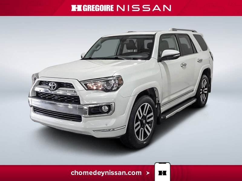 Toyota 4Runner 4WD Limited * Cuir Brun * Mag 20'' * Toit * 7 Plac 2018 Blanc