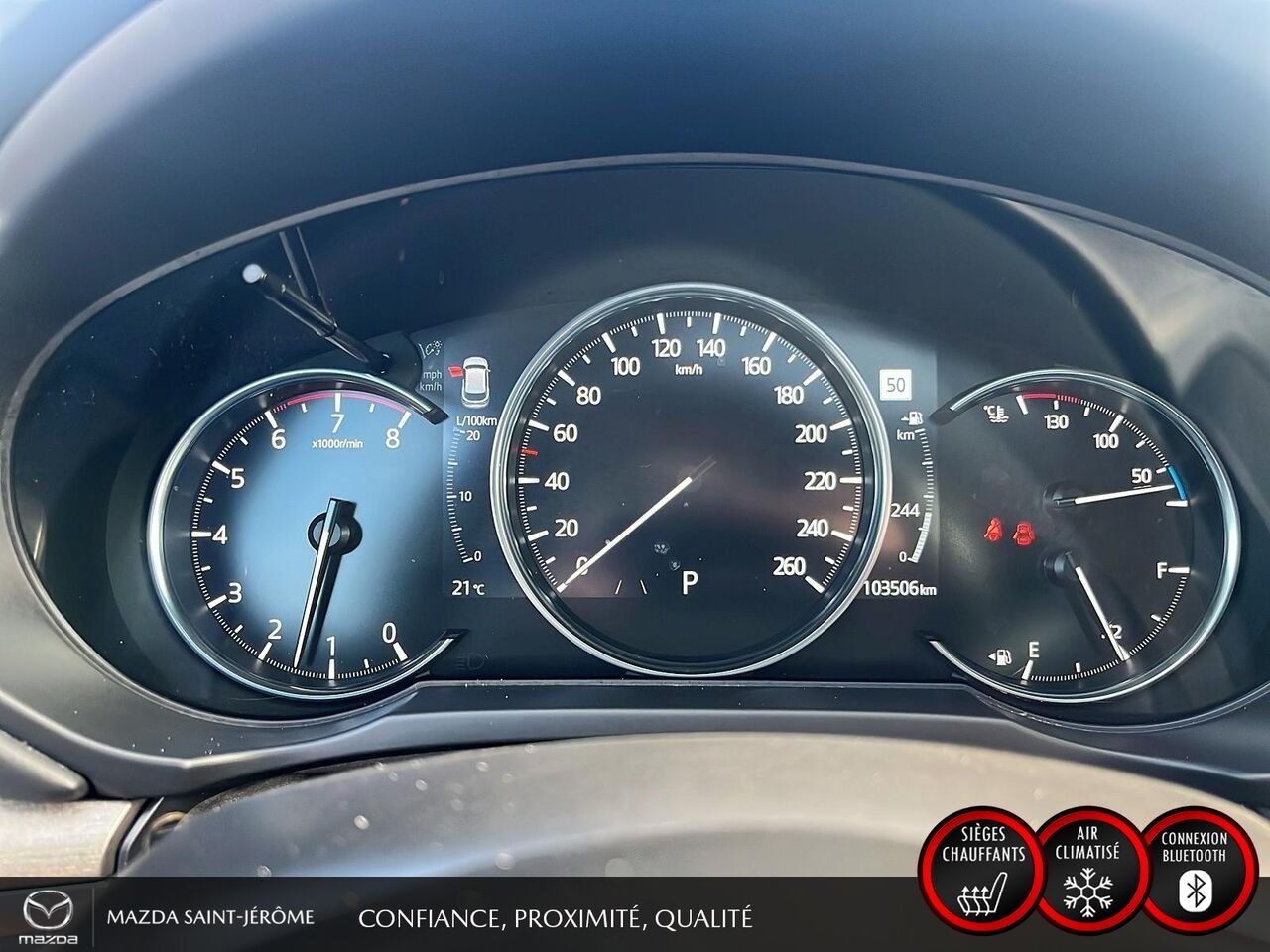 2022 Mazda CX-5 Signature | AWD | TOIT OUVRANT | CUIR NAPPA | NAVIGATION | TÊTE HAUTE Black Saint-Jérôme - photo #16