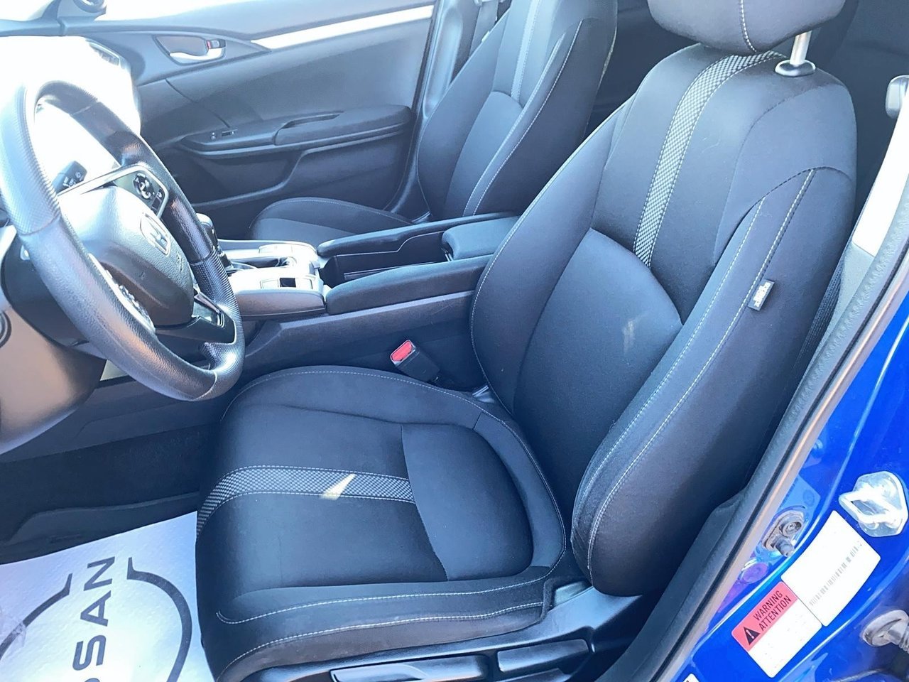 2019 Honda Civic Sedan LX Blue Baie-Comeau - photo #8