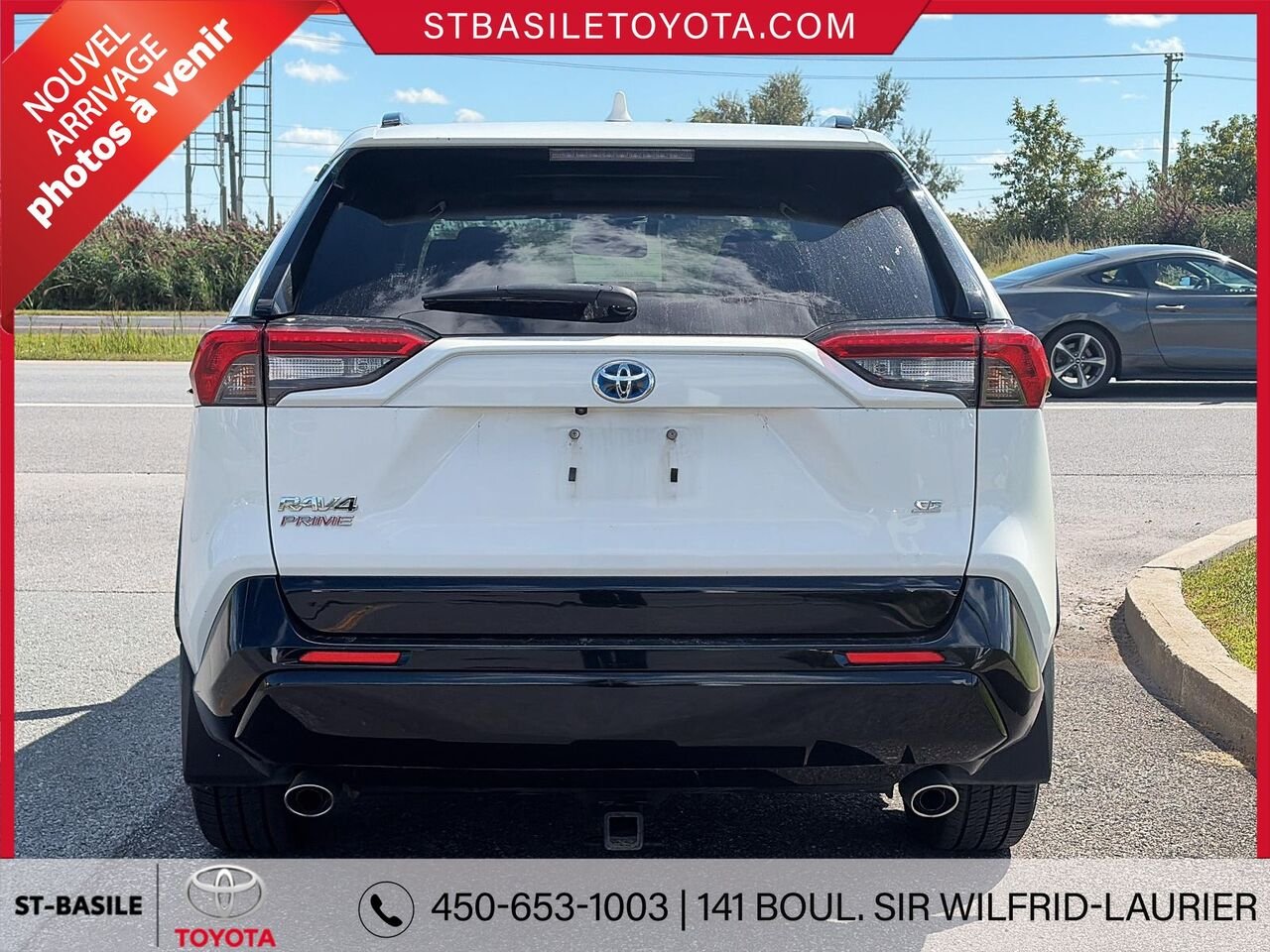 TOYOTA RAV4 PRIME 2023 Blanc Saint-Basile-le-Grand - photo #2