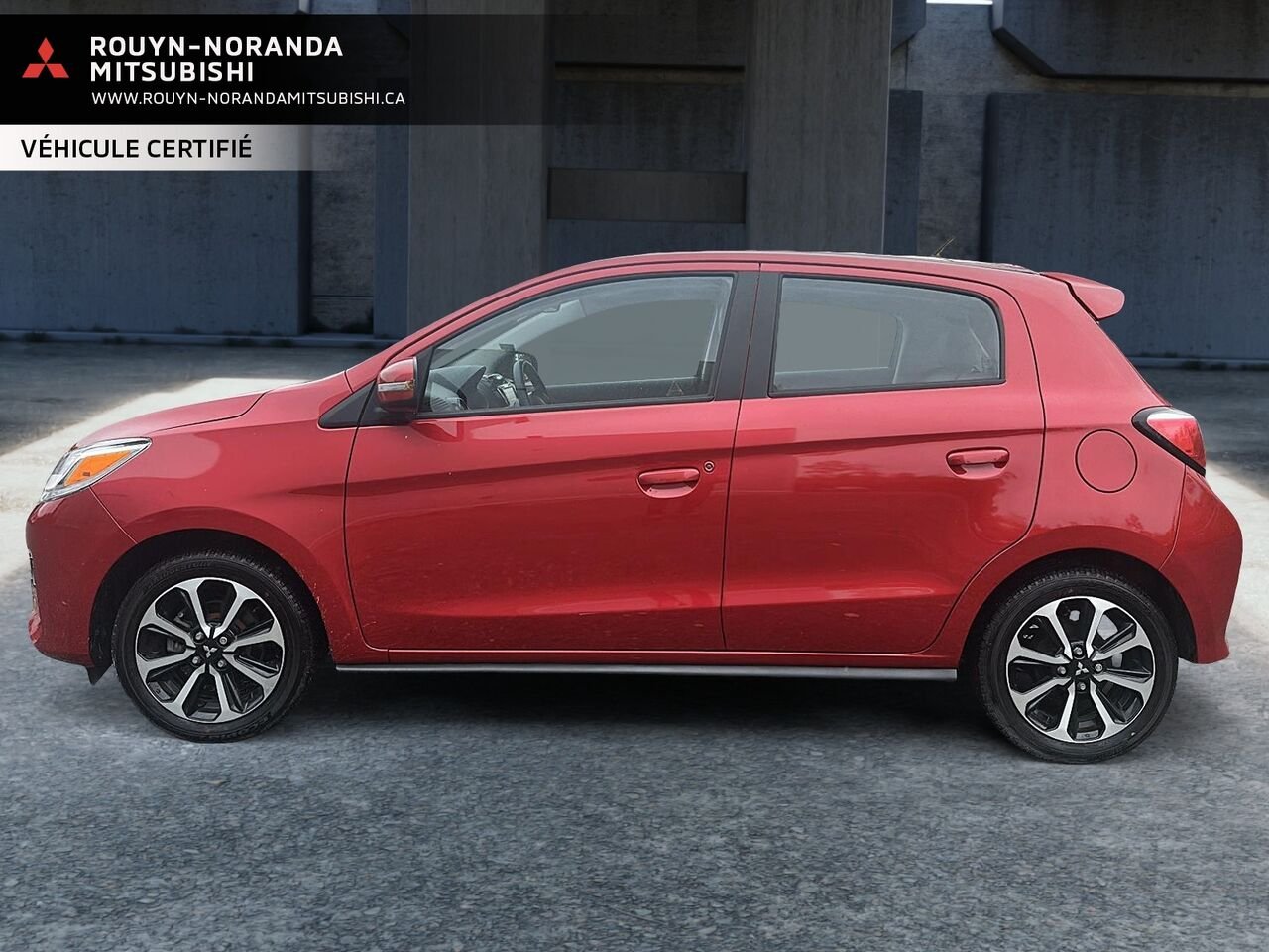 2024 Mitsubishi Mirage Red  - photo #4