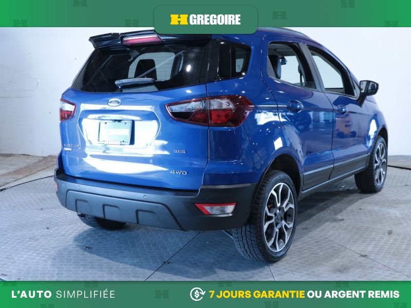 Ford EcoSport 821816 | SES 4 WD AUTO AC TOIT NAV MAGS CAM RECULE BLUETOOT 2020 Bleu Laval - photo #8