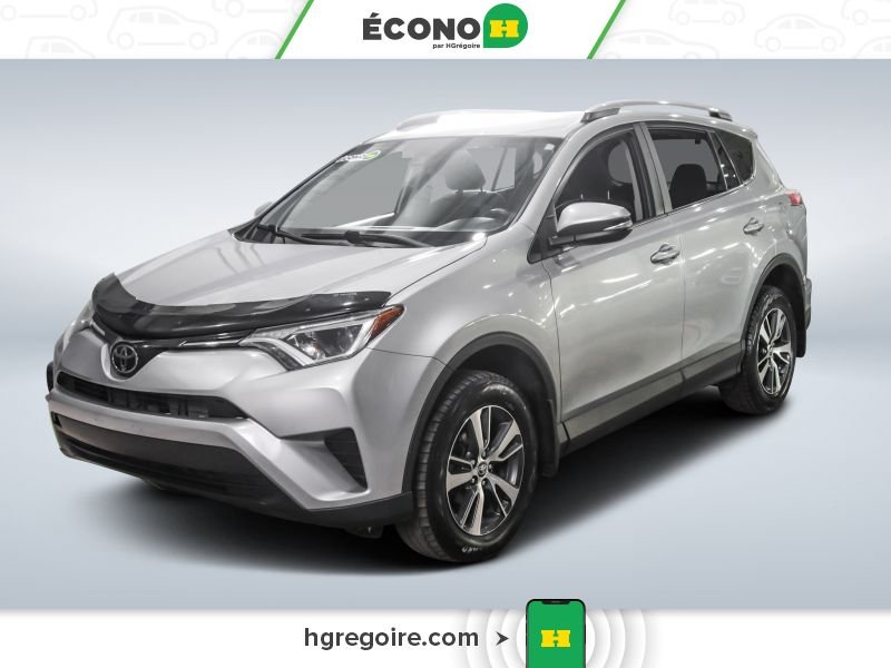 2018 Toyota Rav 4 LE AWD A/C GR ELECT MAGS CAM RECUL BLUETOOTH Silver