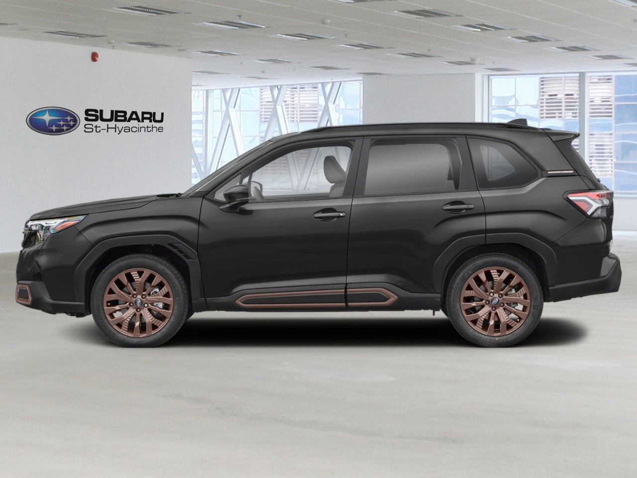2026 SUBARU Forester SPORT Crystal Black Silica Saint-Hyacinthe - photo #2