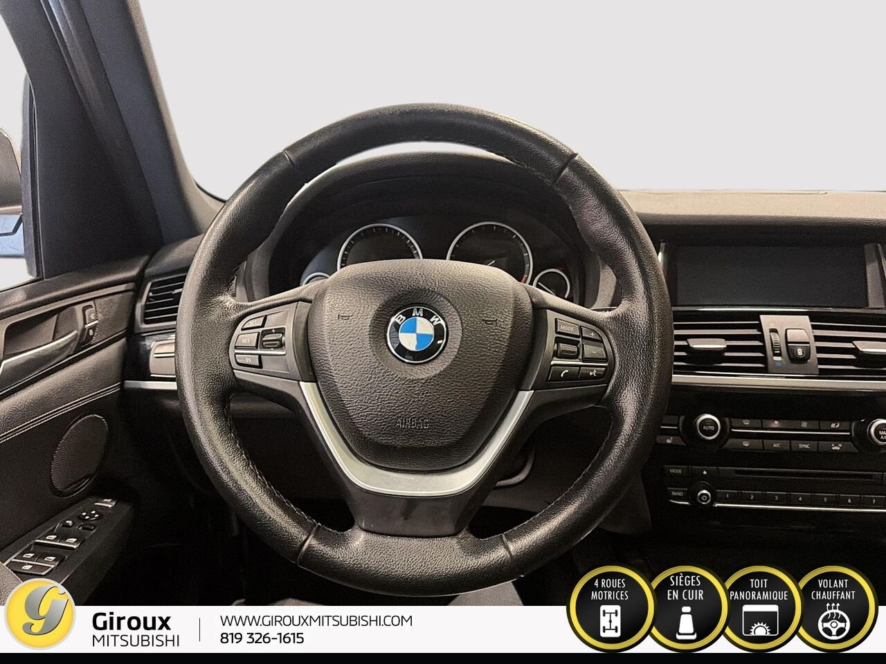 2017 BMW X3 XDRIVE28I Black Sainte-Agathe-des-Monts - photo #13