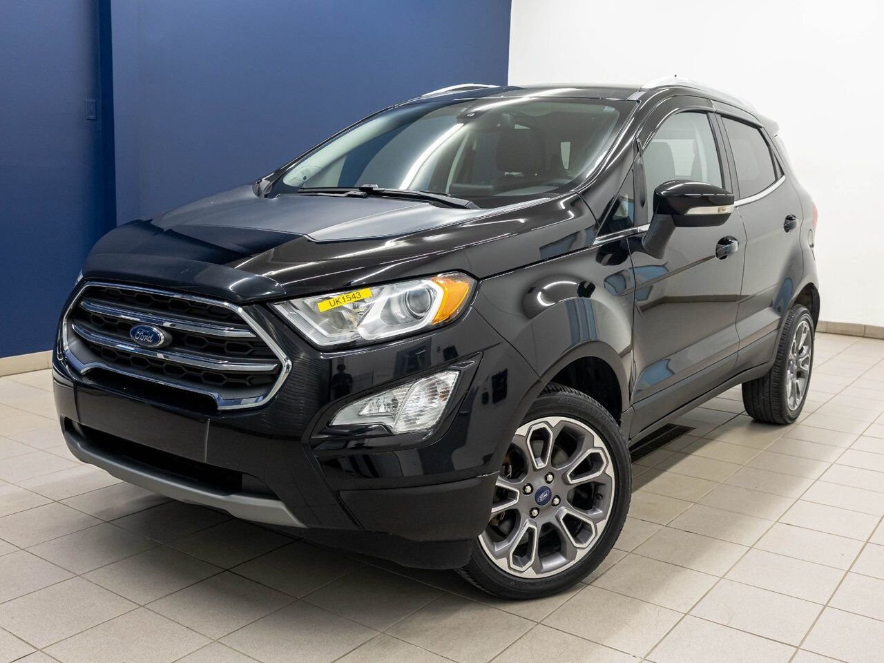 Ford EcoSport TITANIUM AWD *TOIT* NAV CUIR SIÈGES CHAUFF B&O 2021 Noir Saint-Jérôme - photo #0