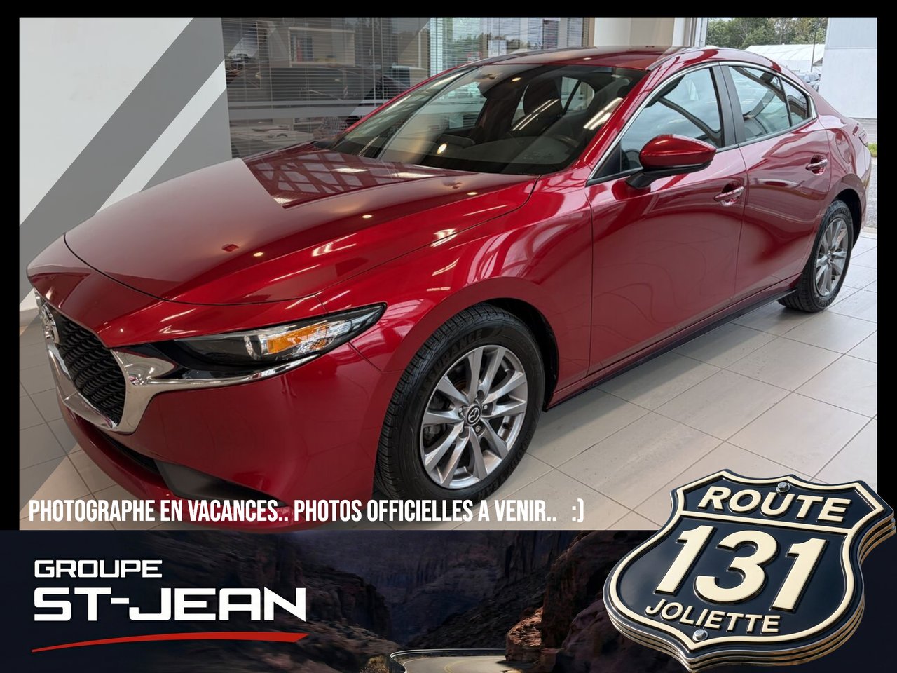 2020 Mazda Mazda3 Red Notre-Dame-des-Prairies - photo #0