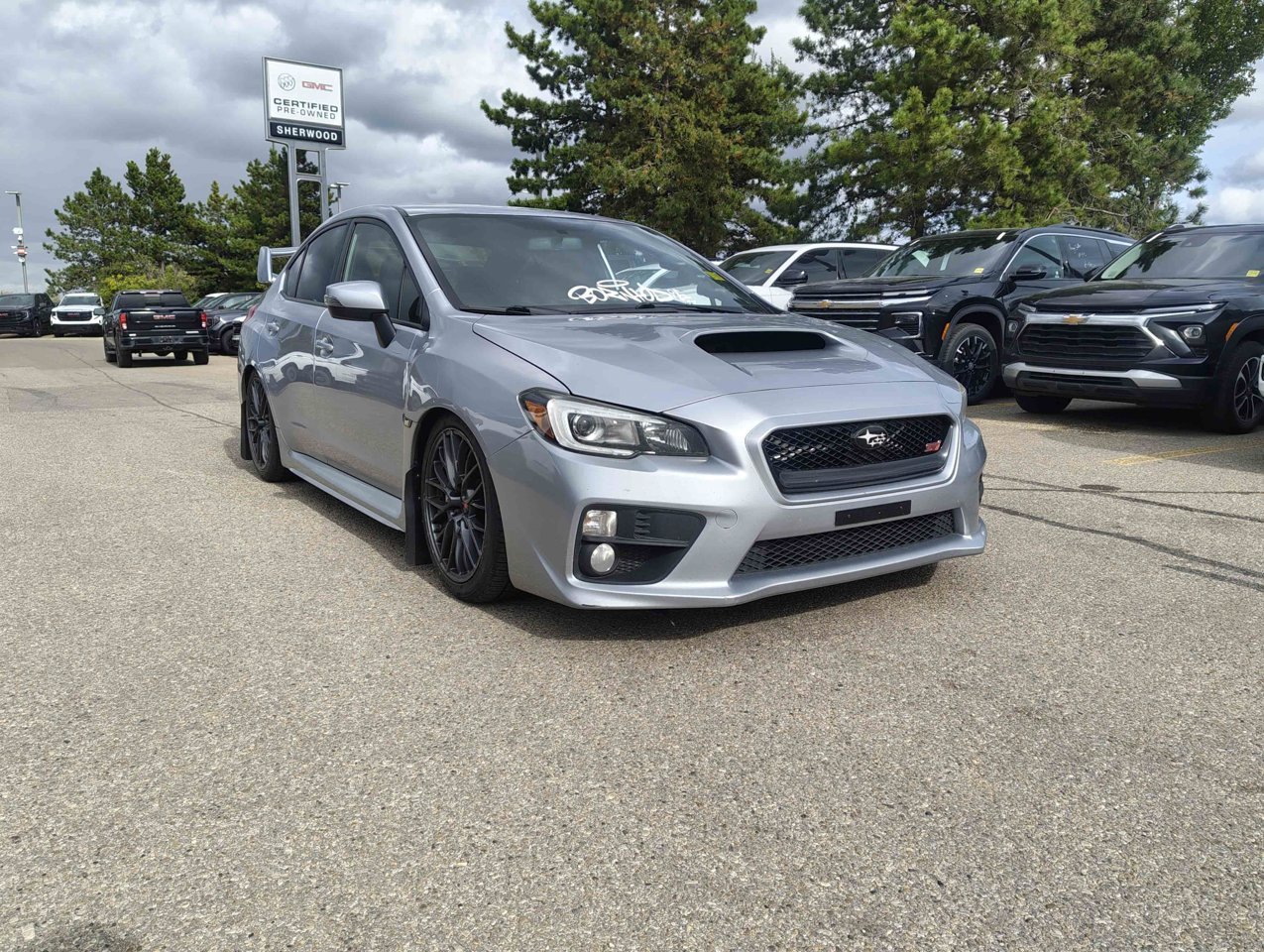 2015 Subaru WRX STI 4dr Sdn STI Man w/Sport Pkg Grey Sherwood Park - photo #2