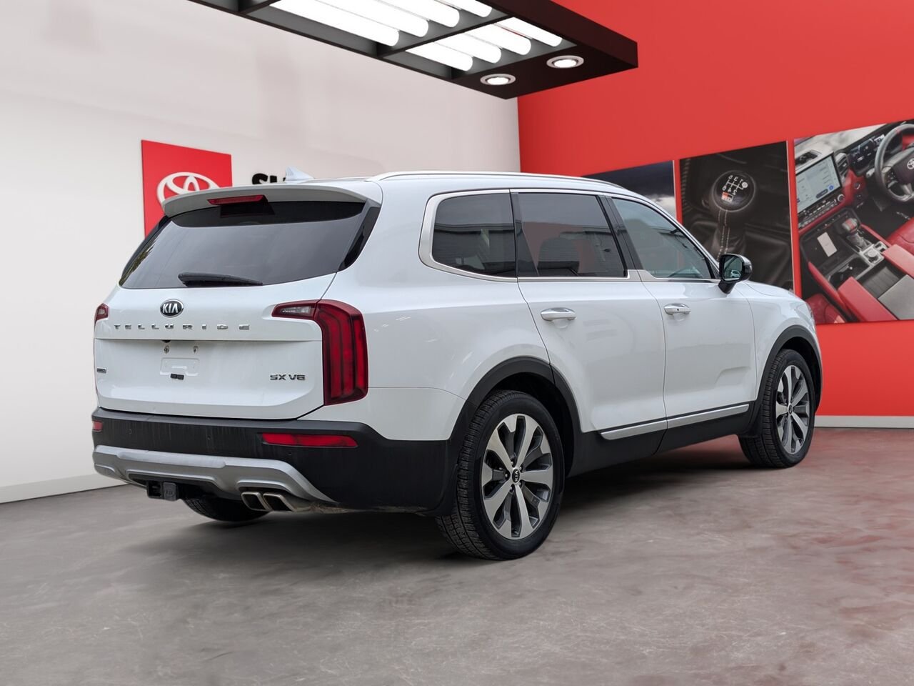 Kia Telluride SX Limited TI avec cuir Nappa 2020 Blanc Sherbrooke - photo #3
