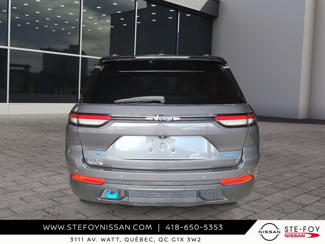 2022 Jeep Grand Cherokee 4xe Grey Ste-Foy - photo #2