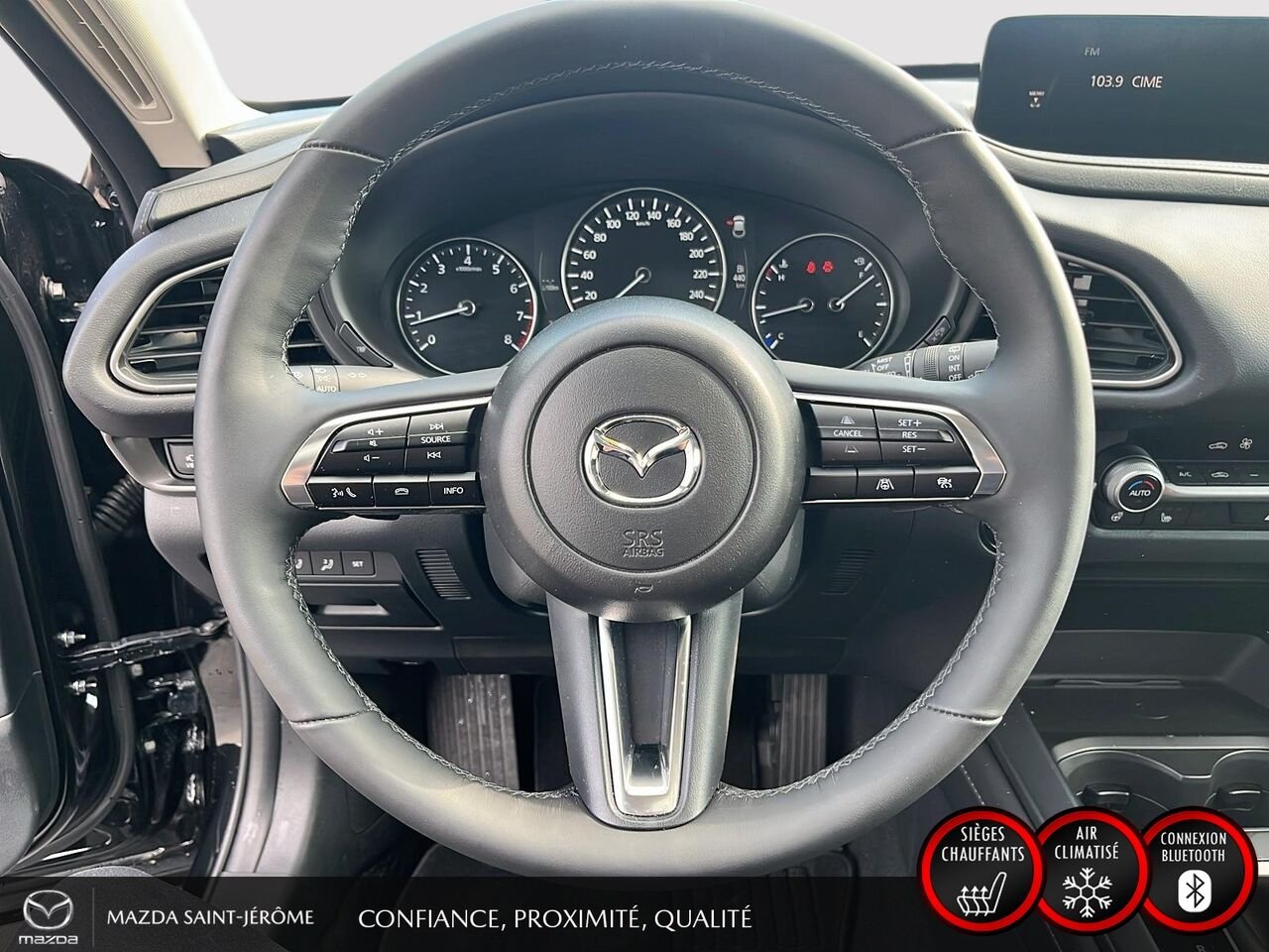 2026 Mazda CX-30 GT | TOIT OUVRANT | CUIR | AWD | Black Saint-Jérôme - photo #13
