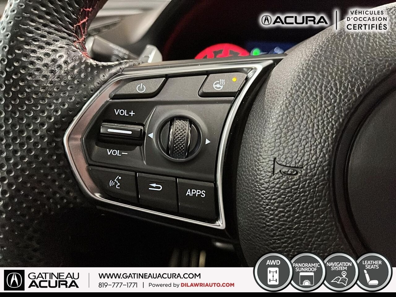 Acura RDX A-Spec SH-AWD 2023 Blanc Gatineau - photo #10
