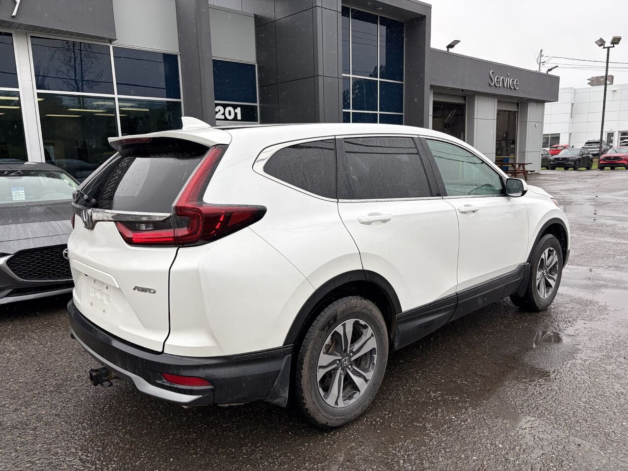 2021 Honda CR-V LX Traction Intégrale White Montmagny - photo #4