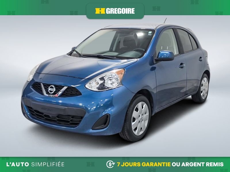 Nissan MICRA 2019 Bleu Blainville - photo #2