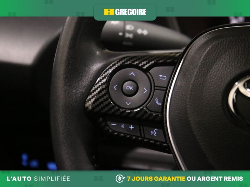 Toyota Corolla 822605 | CVT AUTO AC GR ELECT MAGS CAM RECUL BLEUTOOTH 2022 Noir Laval - photo #45