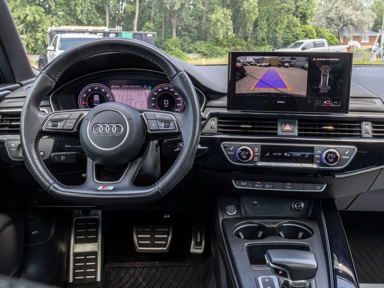 Audi berline A4 Progressiv 2.0 TFSI quattro 2020 Noir Châteauguay - photo #8