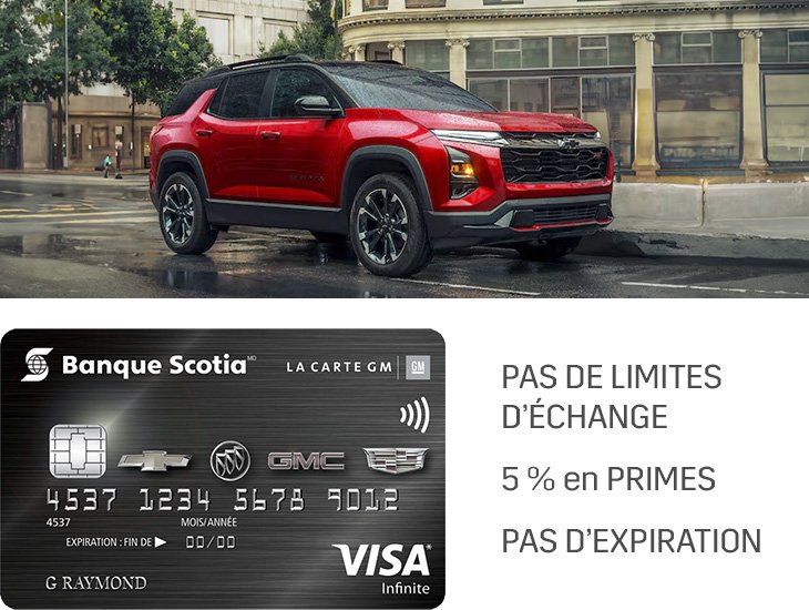 Carte gm programme