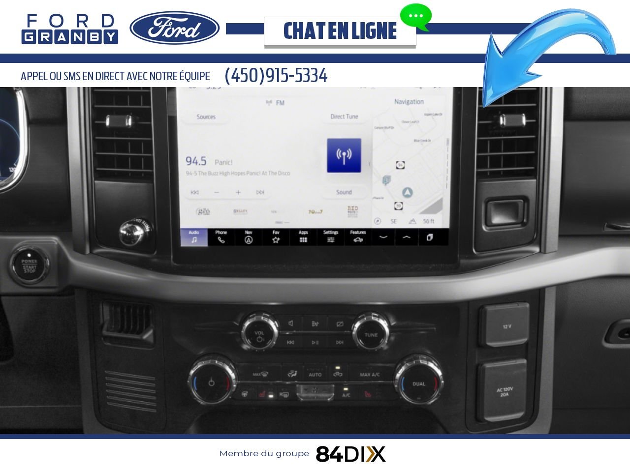 Ford F-150 Lightning 2025 Gris carbonisé métallisé Granby - photo #4