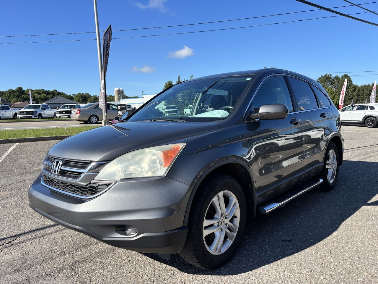 Honda CR-V 4 RM 5 portes EX 2011 Gris Montmagny - photo #2