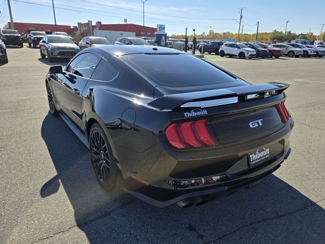 Ford Mustang GT à toit fuyant 2019 Noir Rouyn-Noranda - photo #4