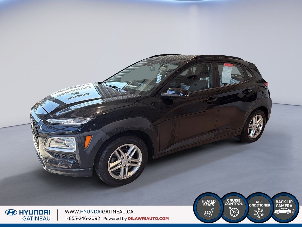 2021 Hyundai Kona Black Gatineau - photo #0