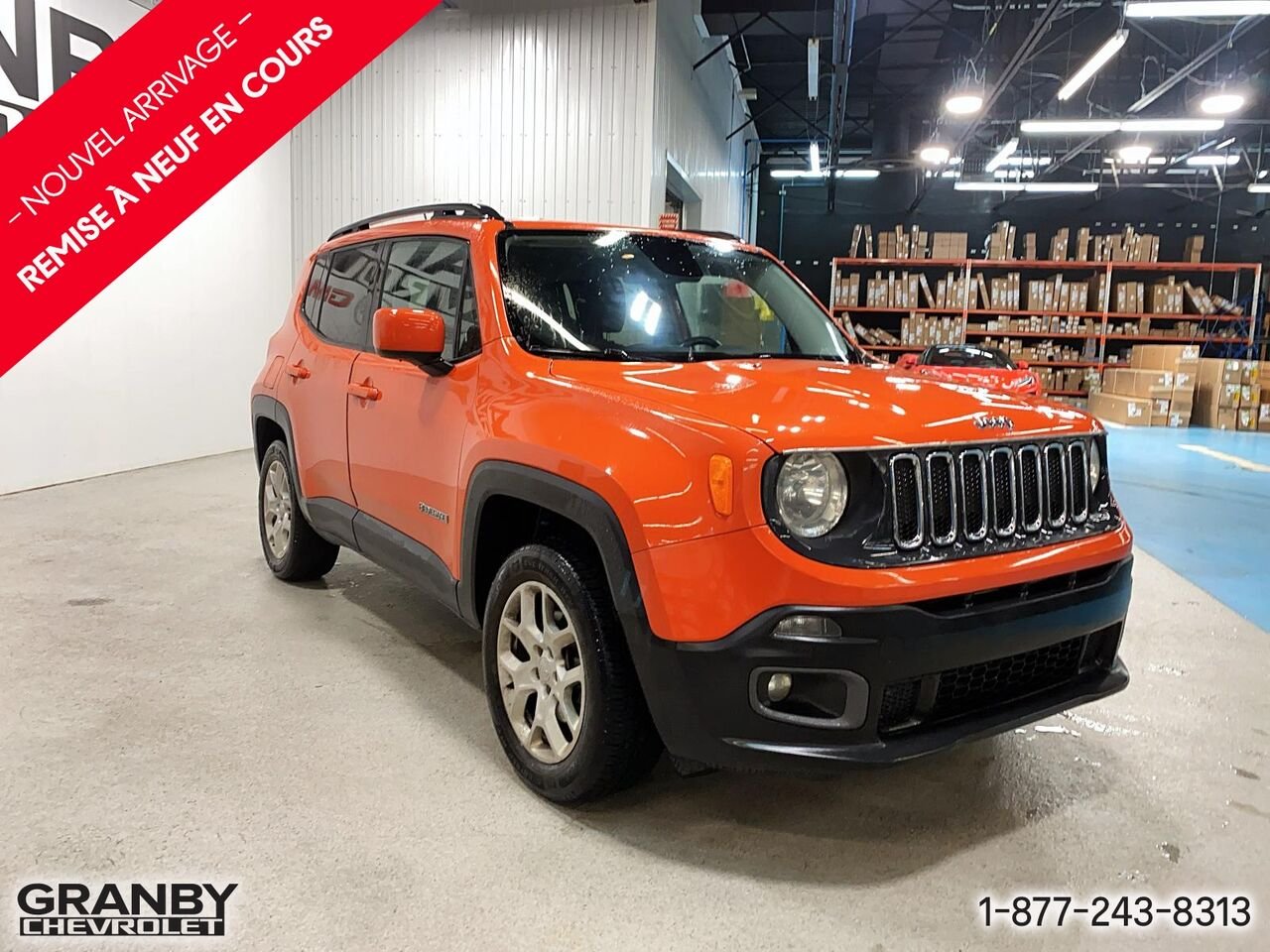 Jeep Renegade 4 RM, 4 portes, North | 25-1174A 2015 Orange Granby - photo #2