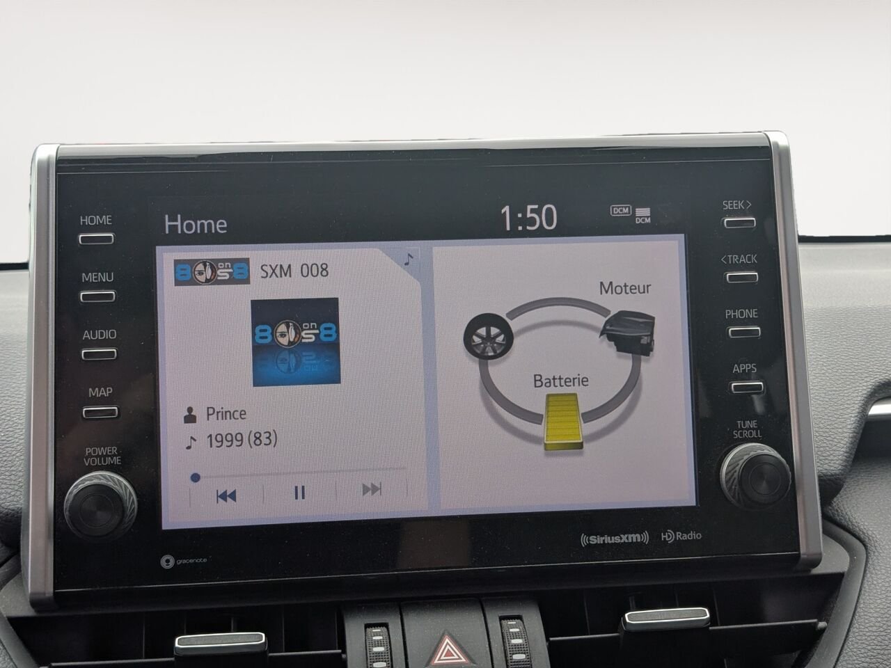 Toyota RAV4 Prime XSE PRIME-HYBRIDE BRANCHABLE/SIÈGES CHAUFFANTS/TOIT OUVRANT/VOLANT CHAUFFANT/AC BIZONE 2021 Gris Sherbrooke - photo #9