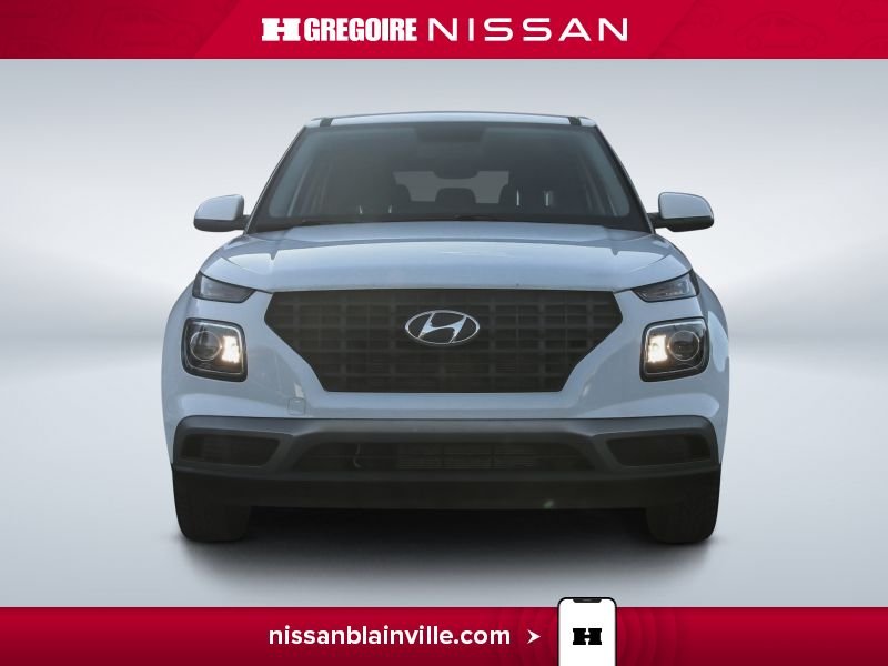 2021 Hyundai Venue Essential BANC CHAUFFANT AUCUN ACCIDENT BAS KILO White