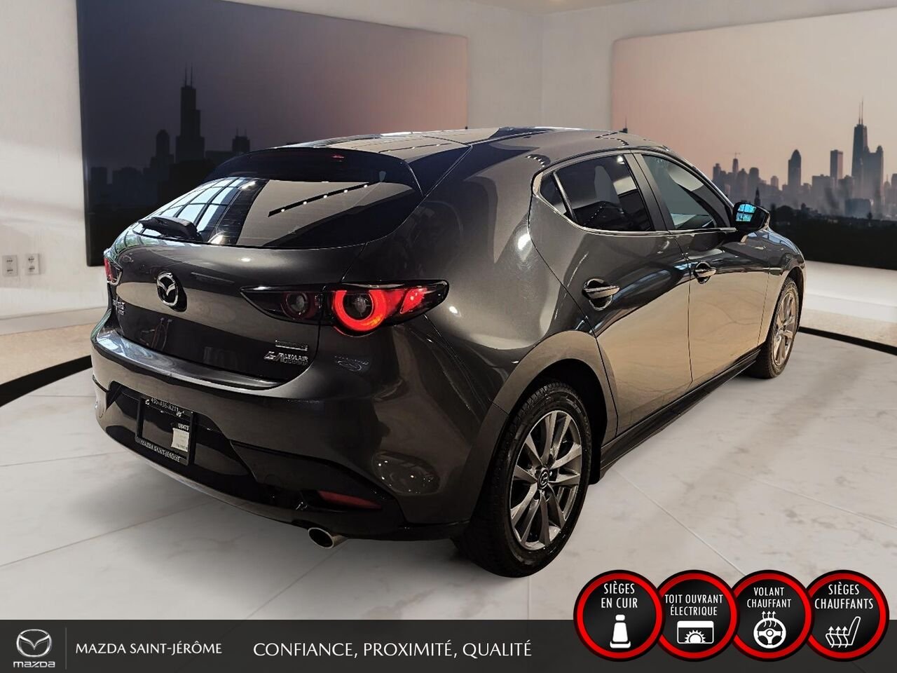 2022 Mazda Mazda3 Sport Grey Sainte-Agathe-des-Monts - photo #5