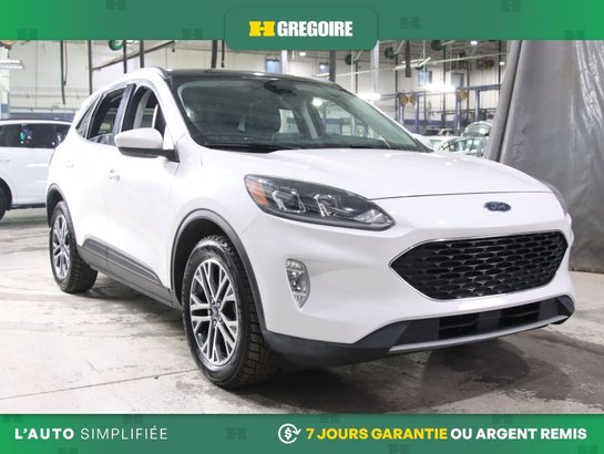 2022 Ford Escape SEL Hybrid AWD AUTO A/C MAGS CUIR TOIT NAV CAM REC White