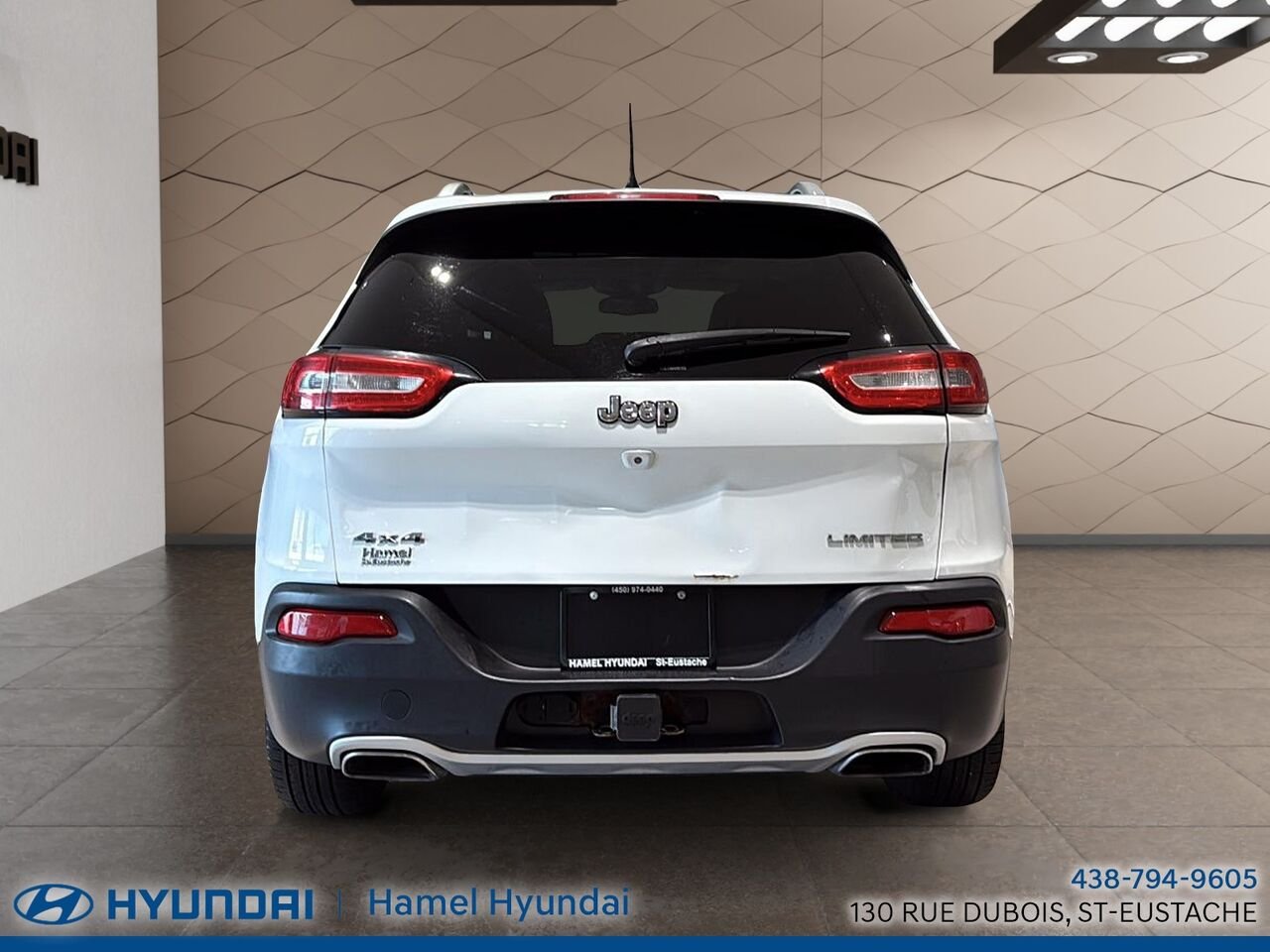 2017 Jeep Cherokee White Saint-Eustache - photo #3