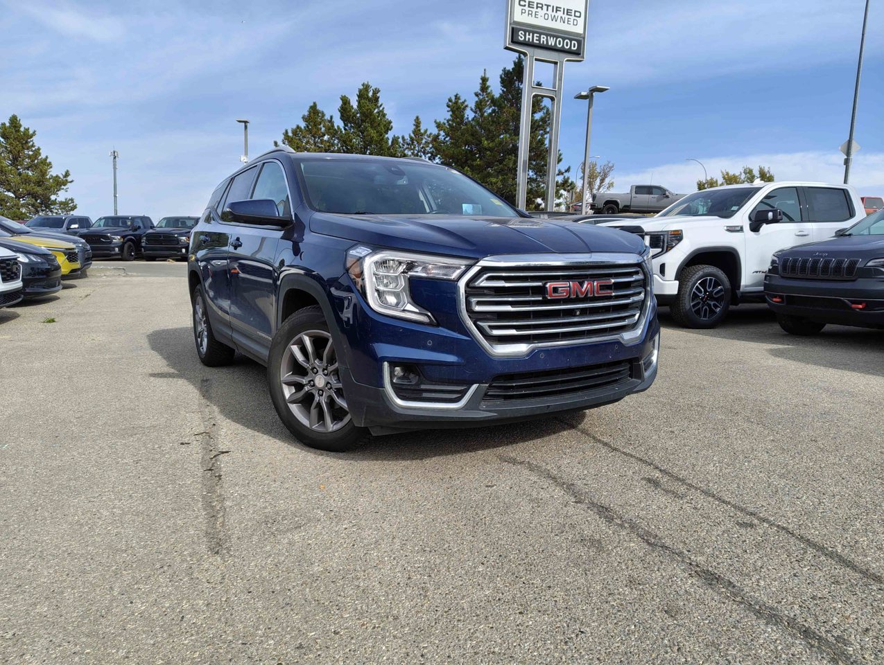 2022 GMC Terrain AWD 4dr SLT Blue Sherwood Park - photo #1