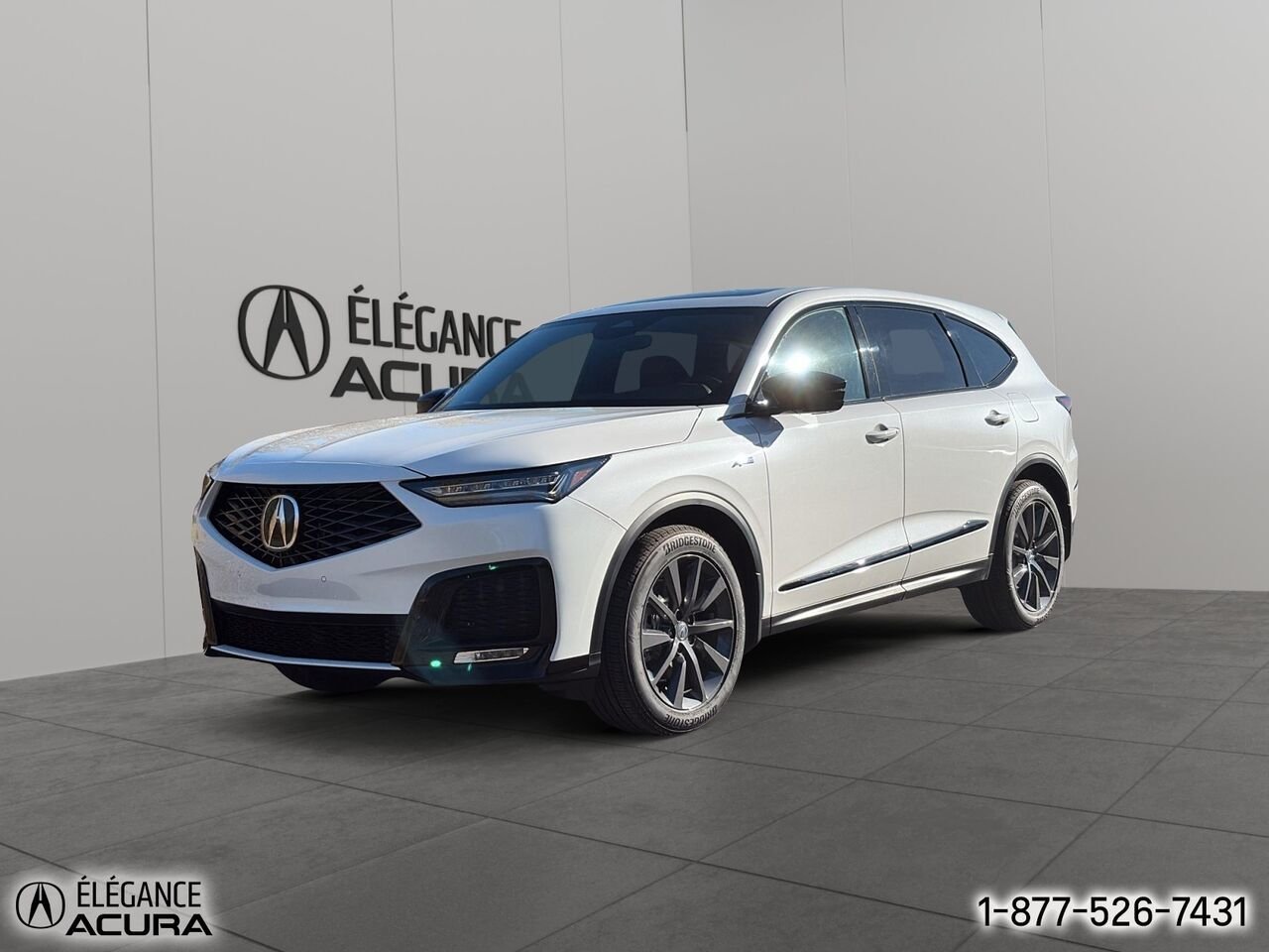 ACURA MDX A-SPEC | 26110 2026 Blanc platine nacré Granby - photo #0