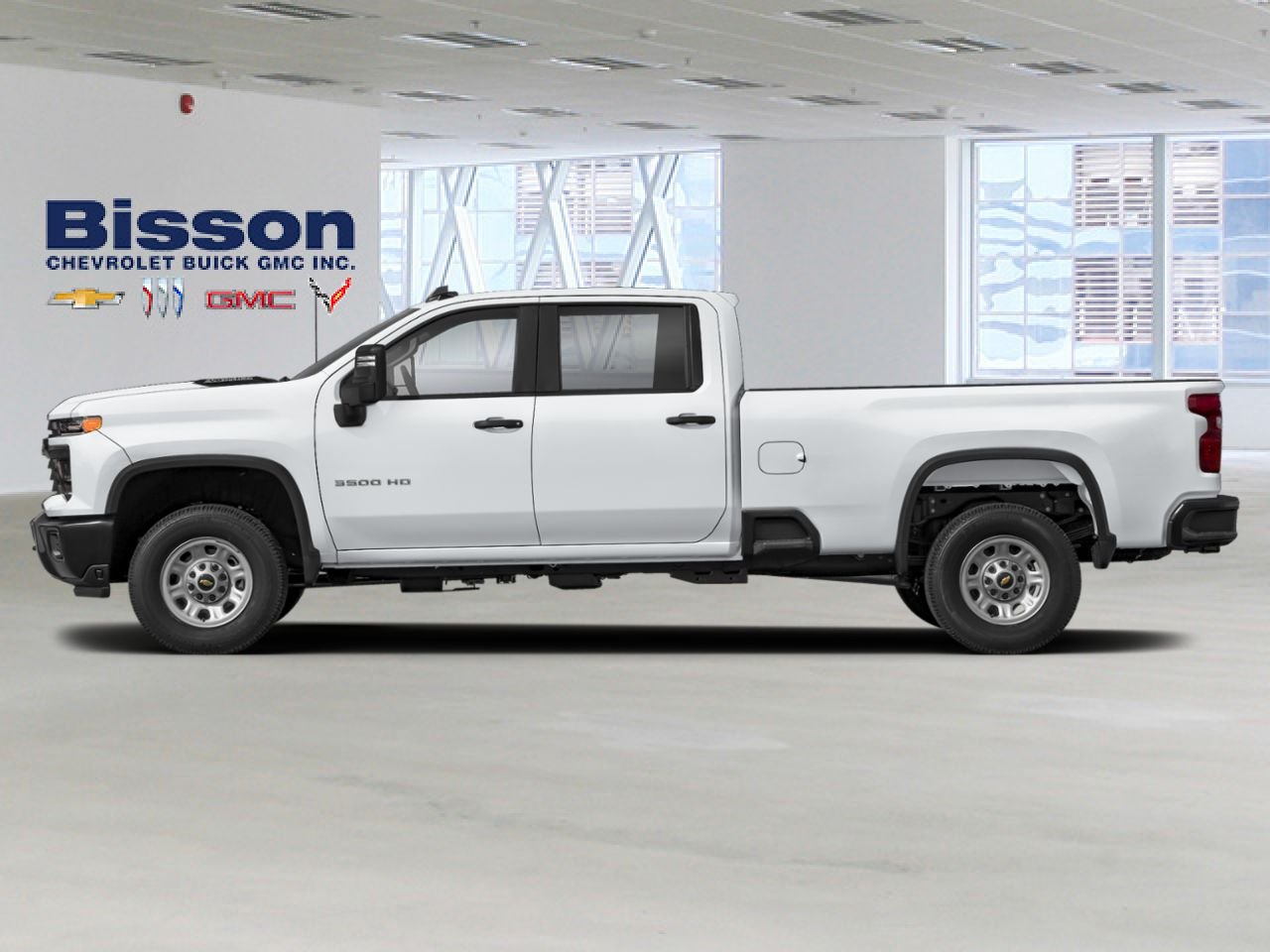 Chevrolet Silverado 3500HD LT cabine multiplace 4RM 172 po 2026 Blanc Thetford Mines - photo #1