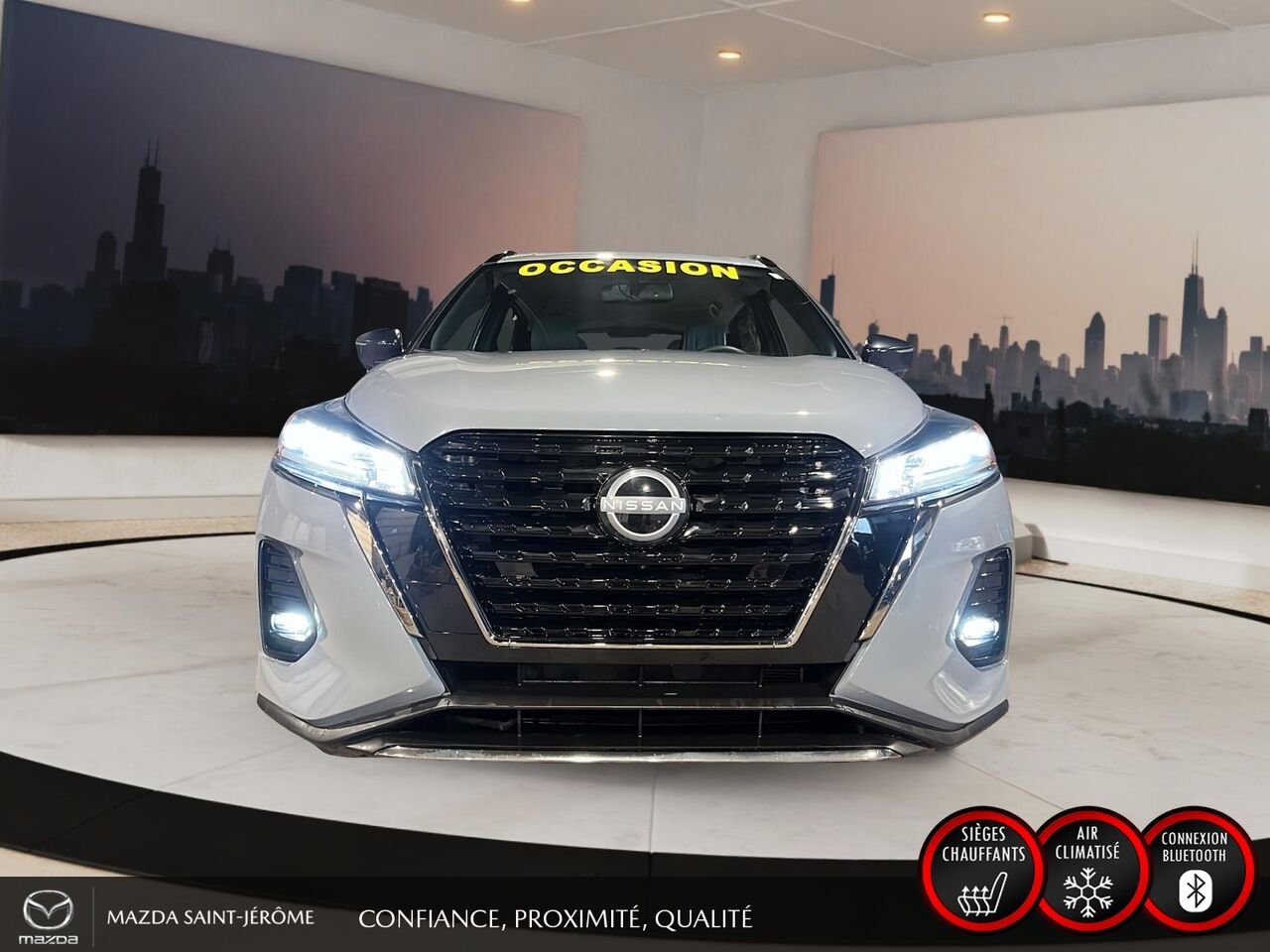 2023 Nissan Kicks Grey Ste-Agathe des Monts - photo #2