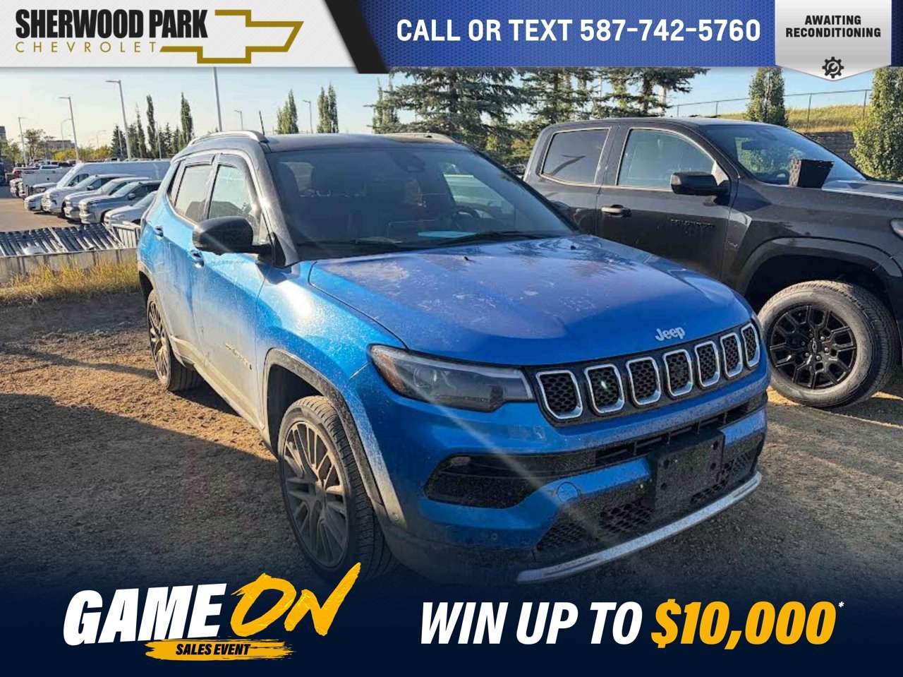2023 Jeep Compass Limited 4x4 Blue Sherwood Park - photo #0