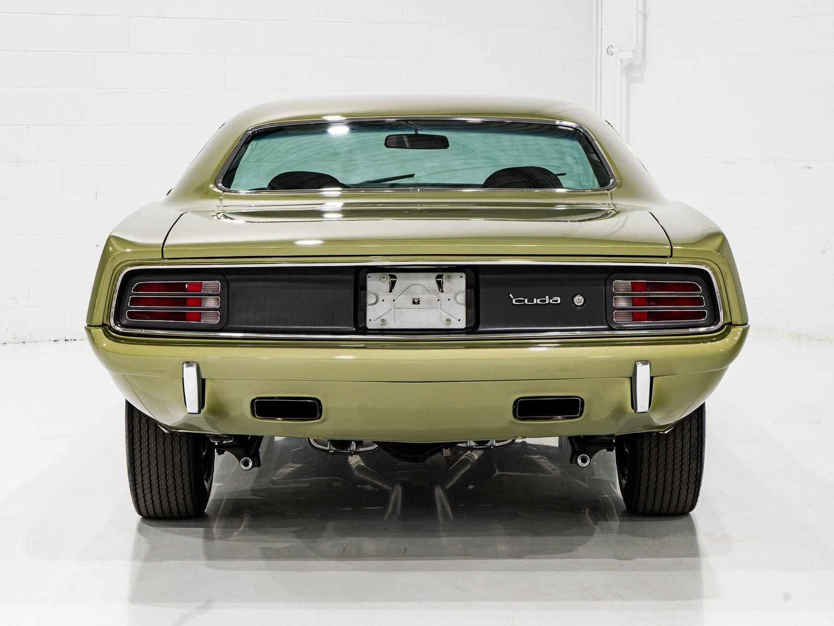 Plymouth HEMI Cuda 1970 Vert Saint-Eustache - photo #1
