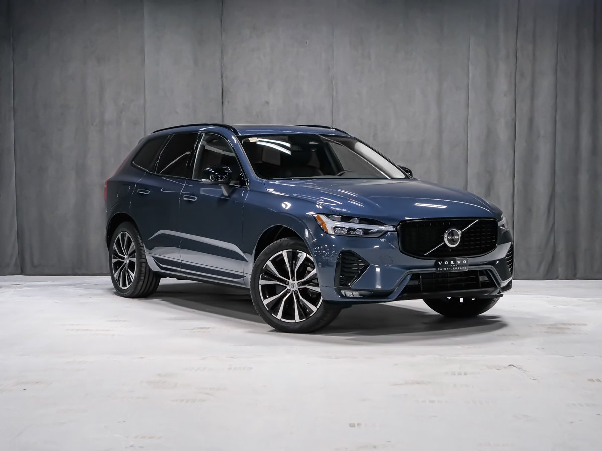 Volvo XC60 B6 PLUS DARK CLIMATE 2023 Bleu Montréal - photo #3