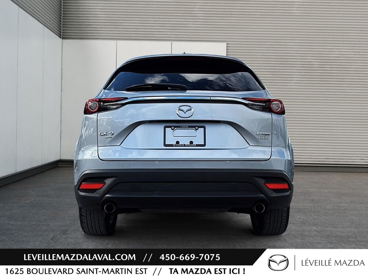 2023 Mazda CX-9 GS luxe TI Silver Laval - photo #5